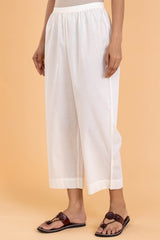 Cream Basic Trousers