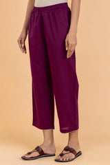 Magenta Trousers