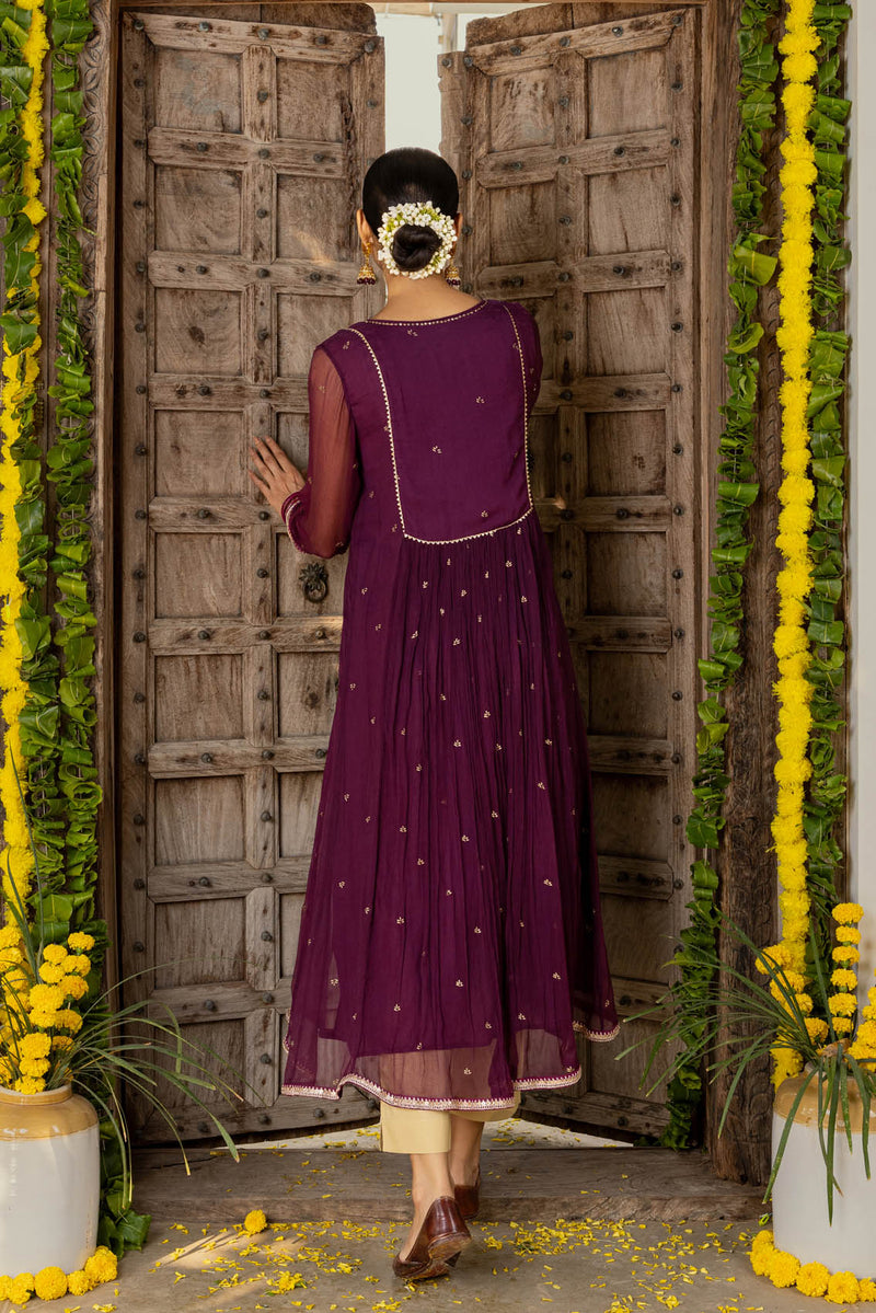 Jamuni Raunak Chiffon Kurta