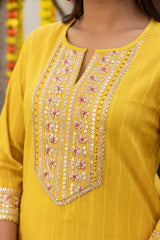 Sunehri Shagun Dobby Kurta