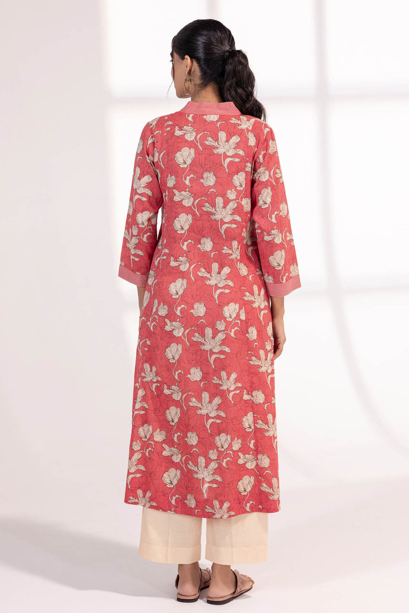 Coral Blossoms Kurta