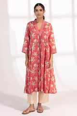 Coral Blossoms Kurta