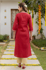 Sindoori Sahej Kurta