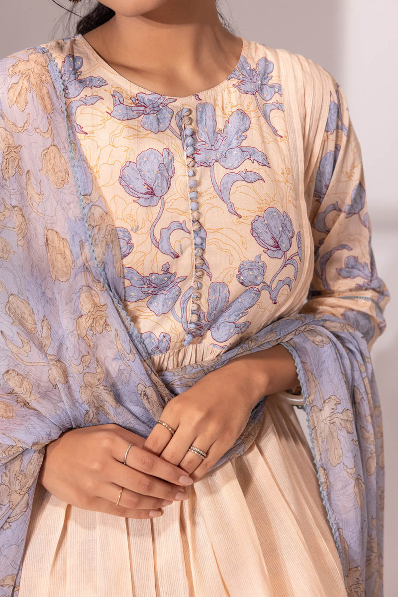 Blue Blossoms Kurta