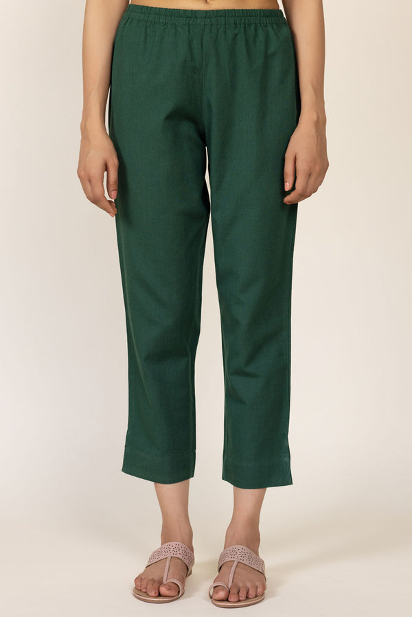 Emerald Green Narrow Trousers