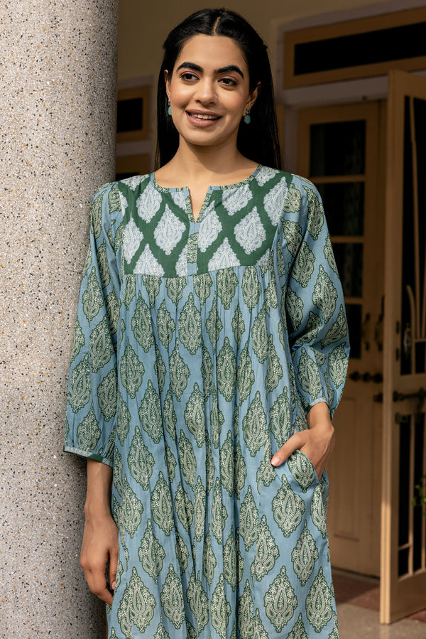 Blue Usa Women Cotton Top Dress at Rs 650/piece in Jaipur