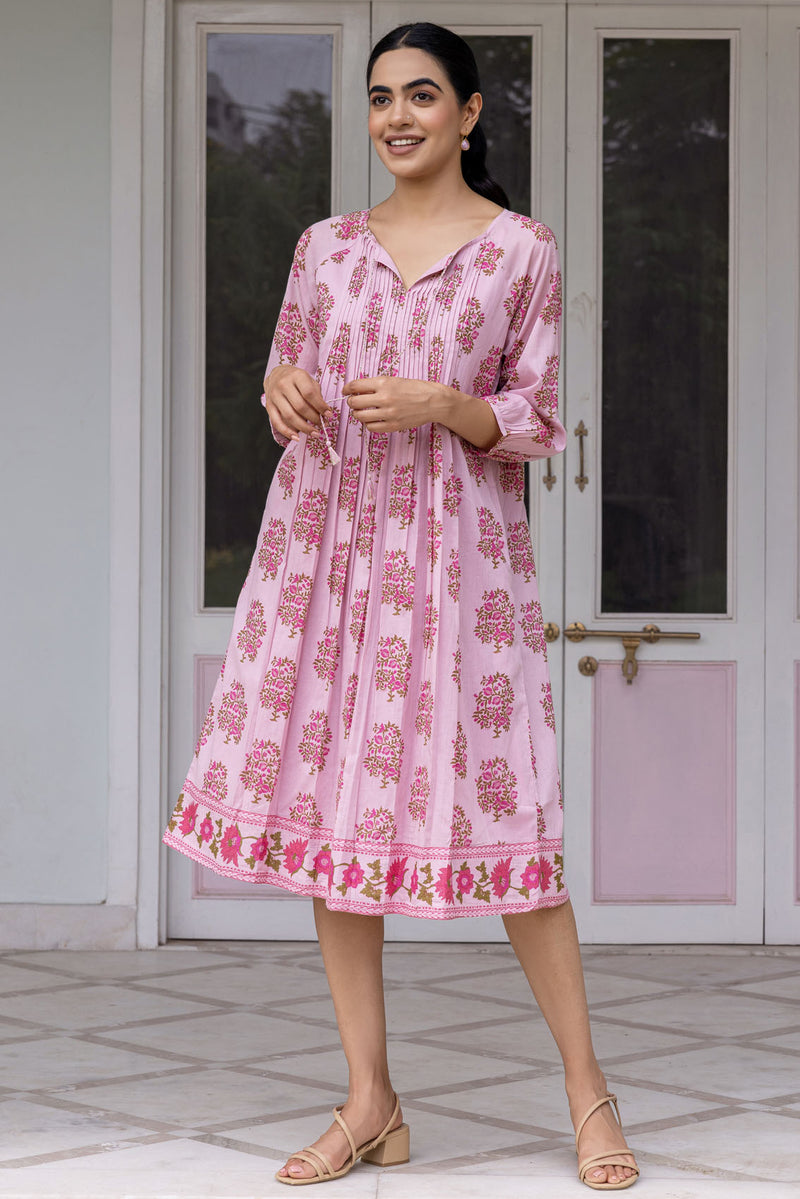 Persian Pink Boota Dress