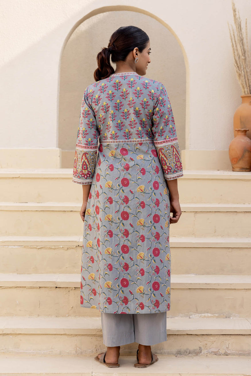 Gulnaaz Floral Kurta