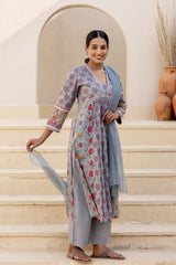 Gulnaaz Floral Kurta