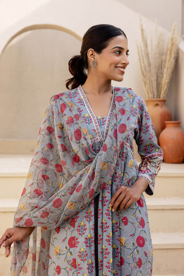 Gulnaaz Floral Kurta