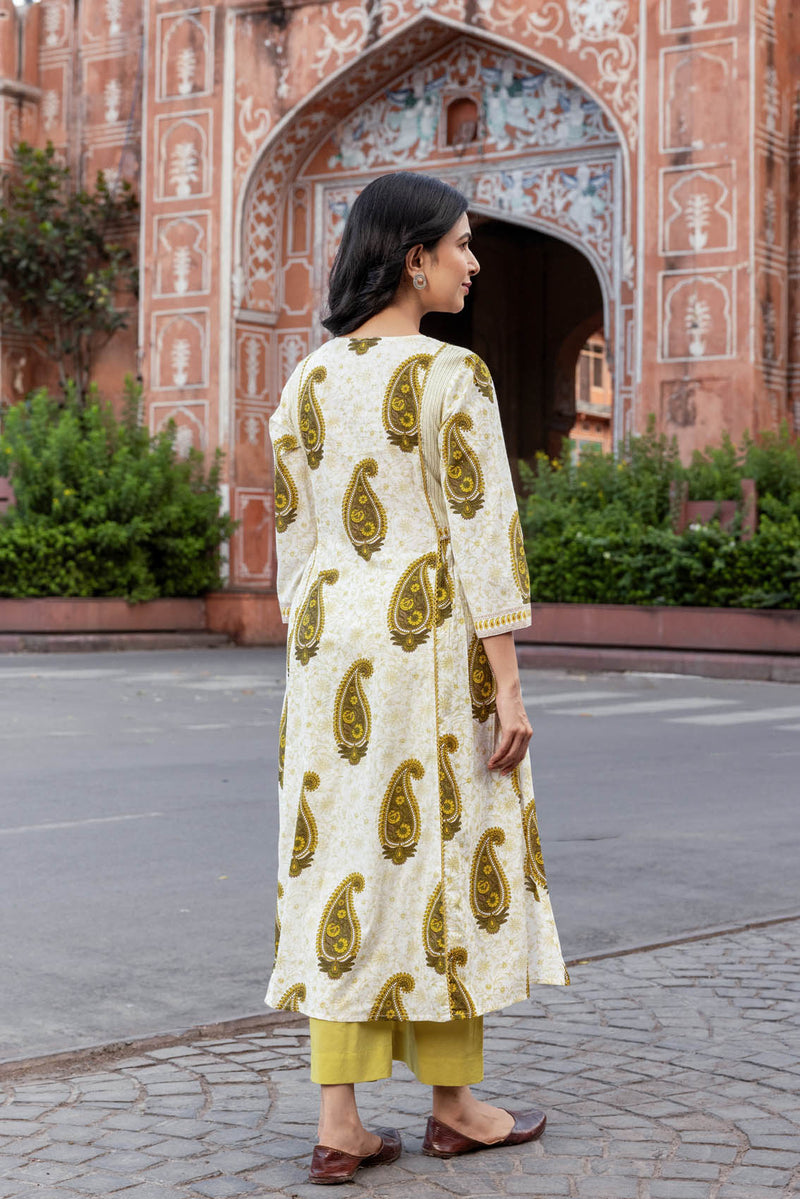 Large Boteh Kurta