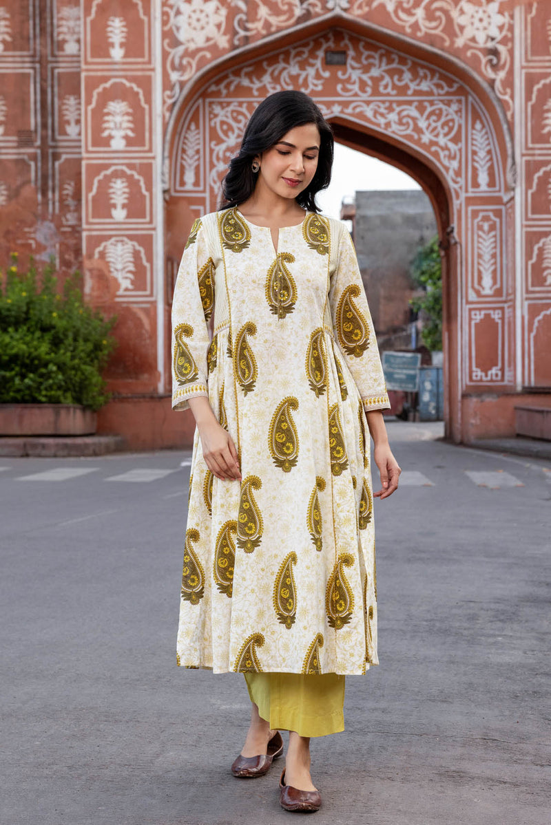 Large Boteh Kurta
