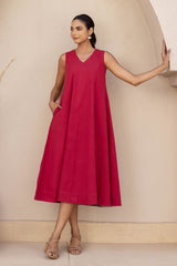 Gulnaaz Red Dress