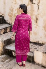 Gulaabi Vaav Kurta