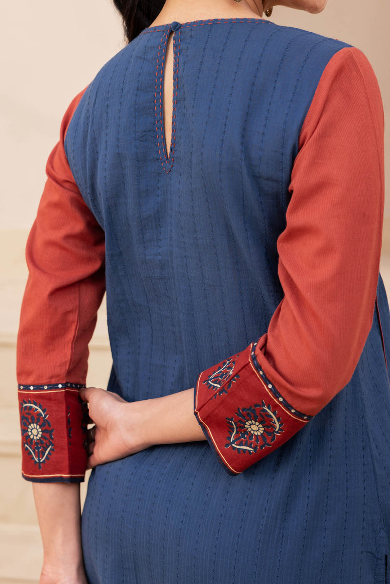 Hand Smocking Kurta