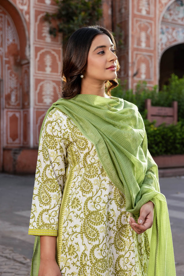 Kalidar Boteh Kurta