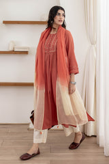 Dusty Peach Kurta