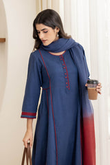 Navy Blue Kurta