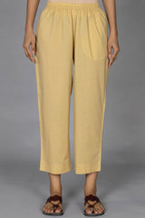 Khaki Cotton Trousers