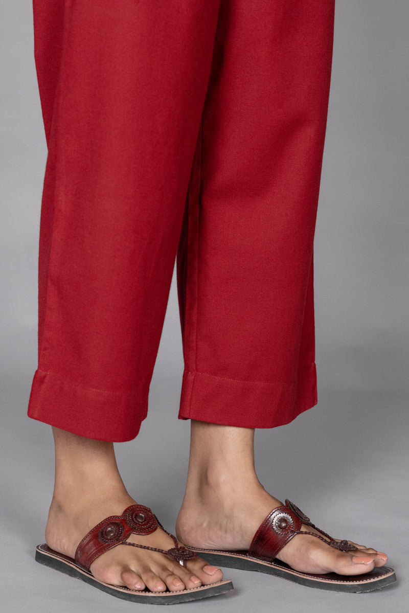 Red Twill Trousers