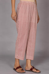 Geometric Print Trousers