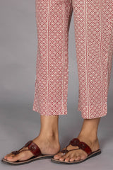 Geometric Print Trousers