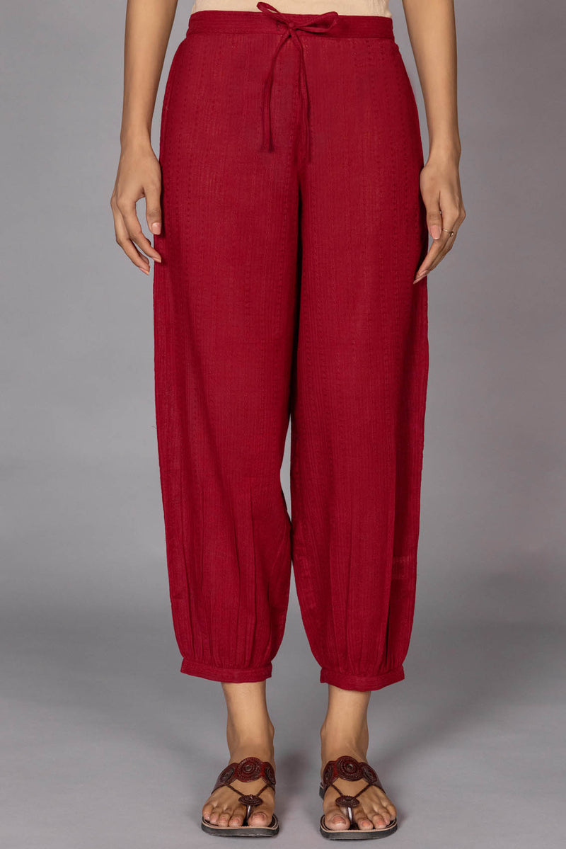 Red Afghani Trousers