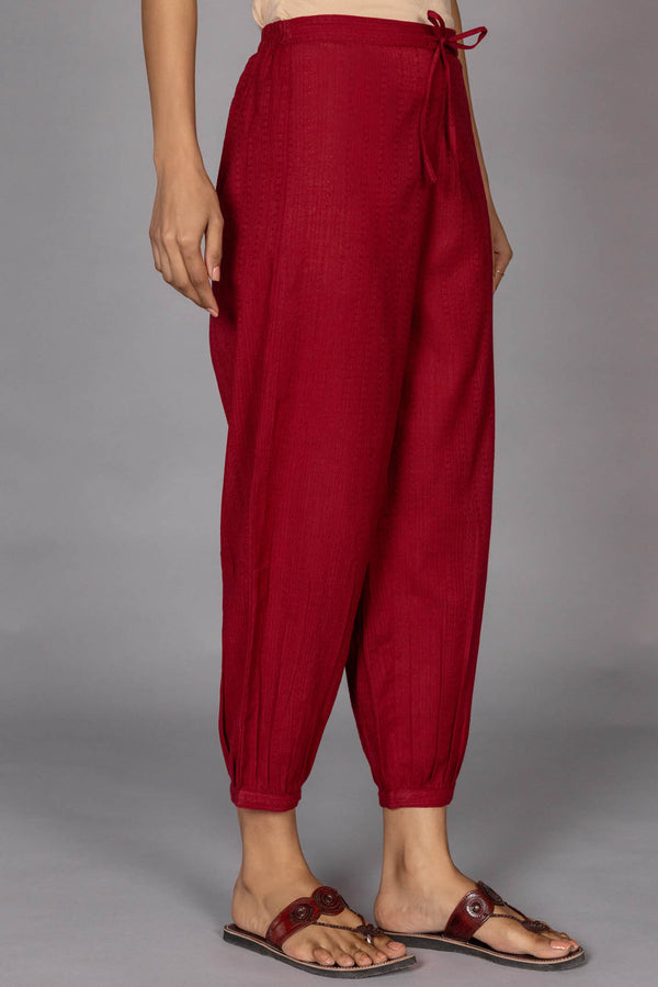 Red Afghani Trousers