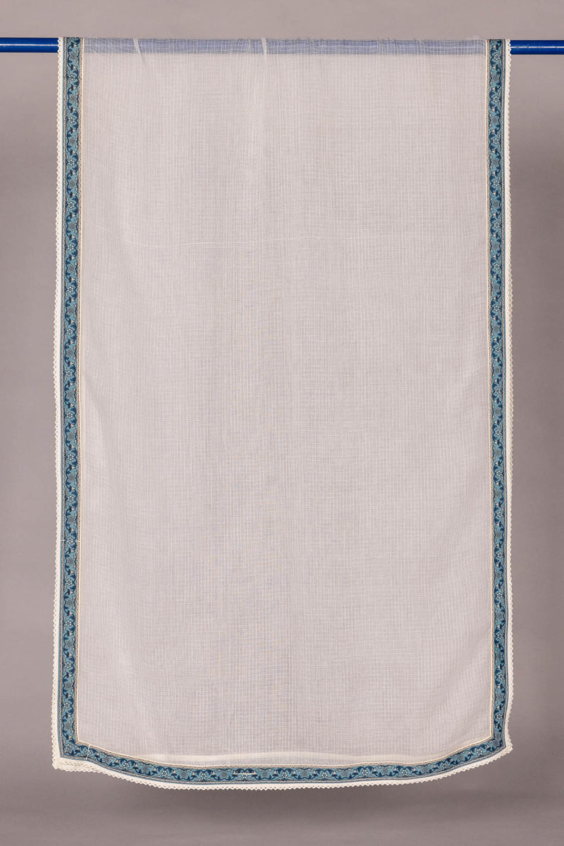 Blue Banded Doria Dupatta