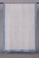 Breezy Blue Border Dupatta