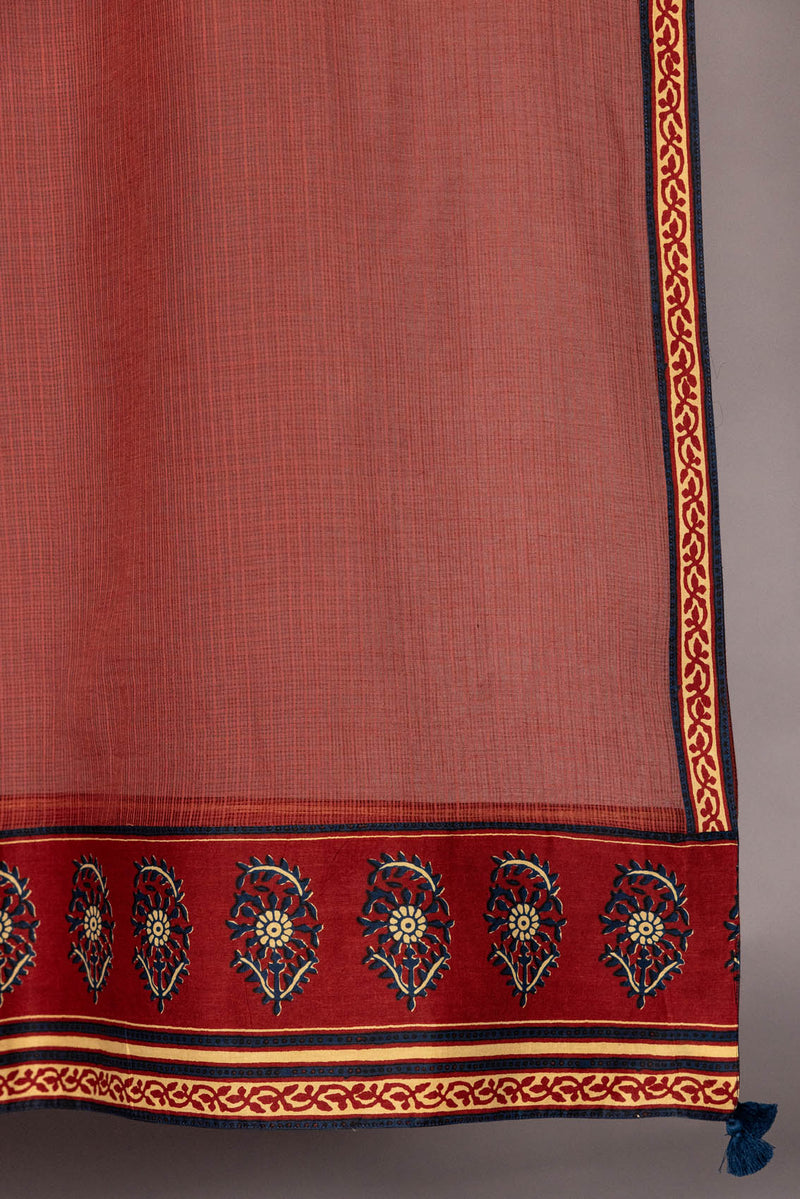 Rust Doria Dupatta