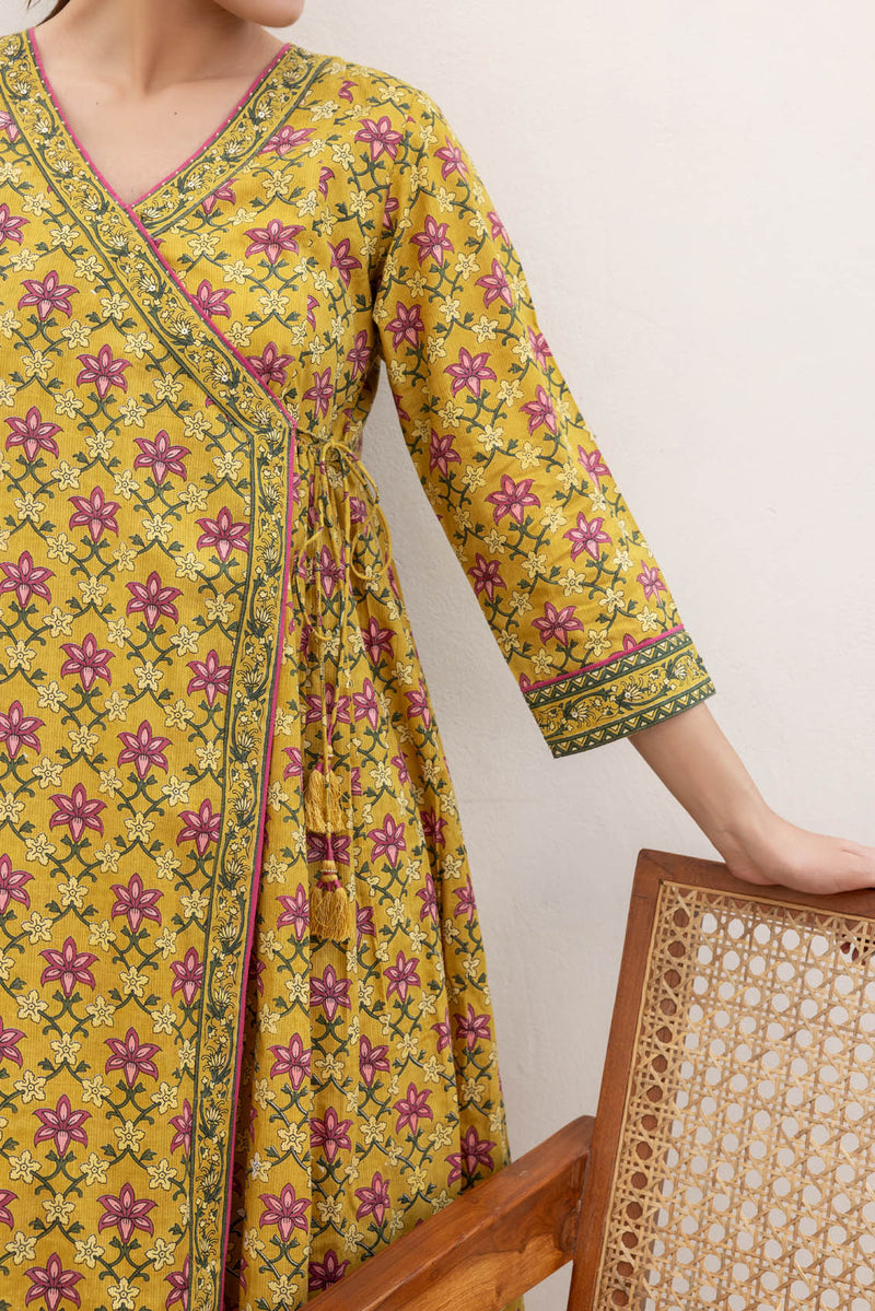 Mustard Grid Angarkha