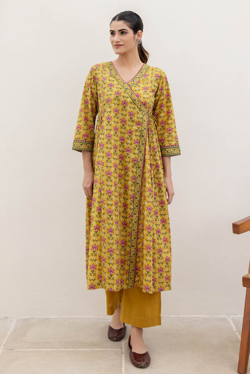 Mustard Grid Angarkha