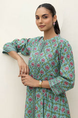 Turquoise Mandarin Kurta