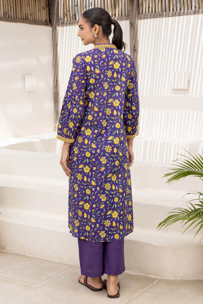 Floral Lace Kurta