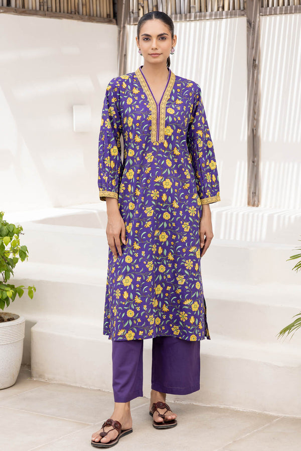 Floral Lace Kurta