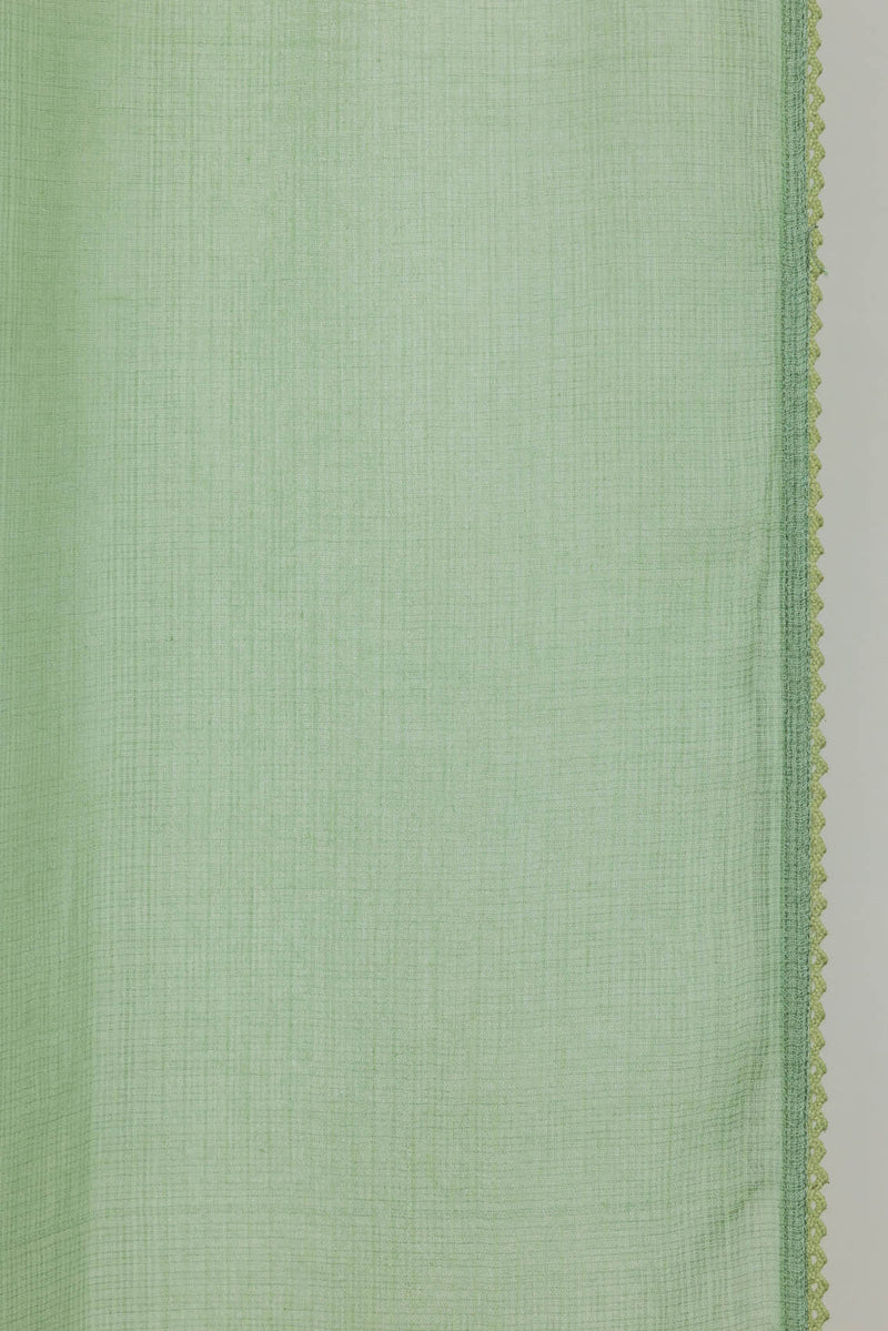 Green Dyed Doria Dupatta