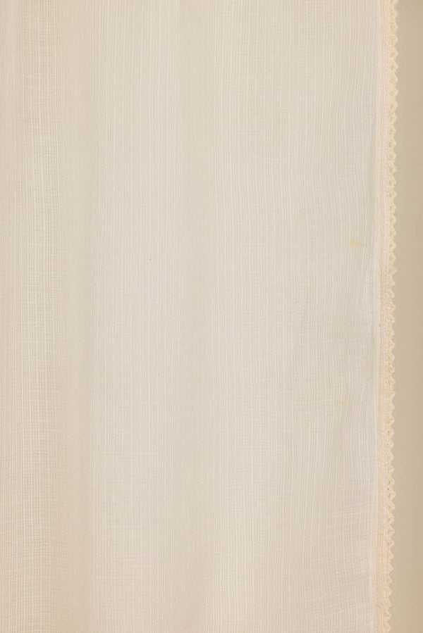 Cream Dyed Doria Dupatta