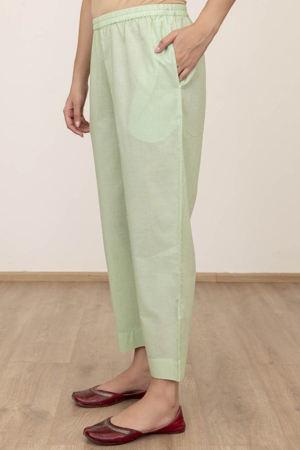 Mint Green Trousers