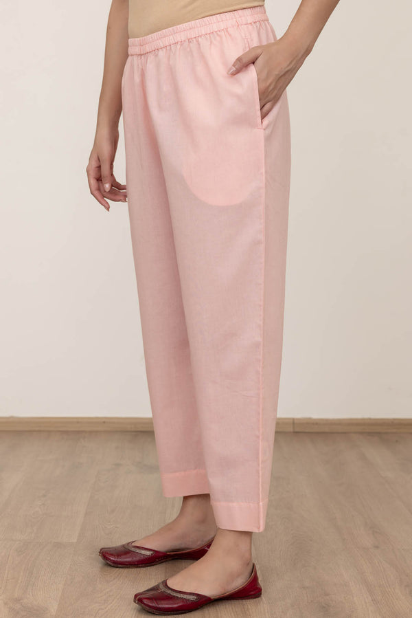 Pale Pink Trousers