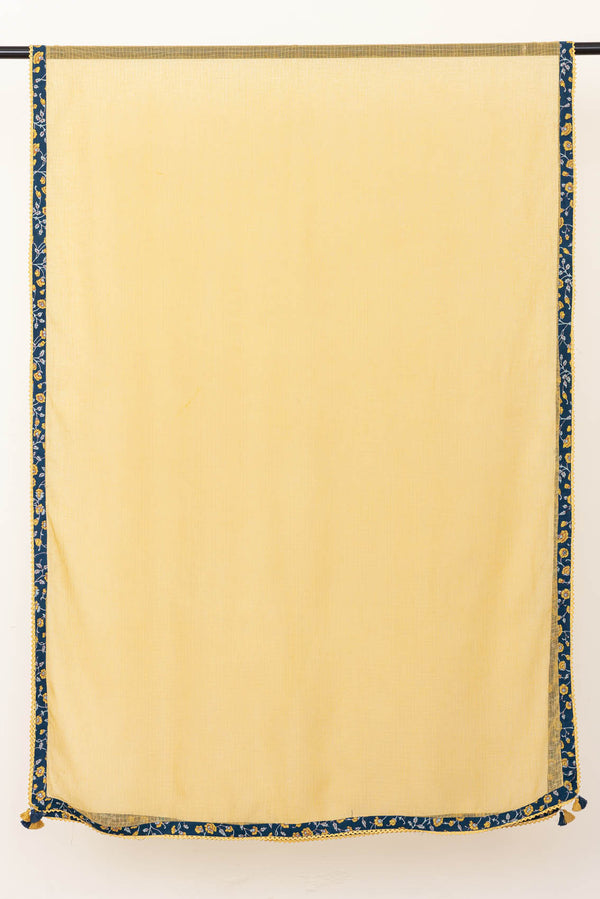 Mustard Piped Dupatta