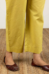 Olive Cambric Trousers