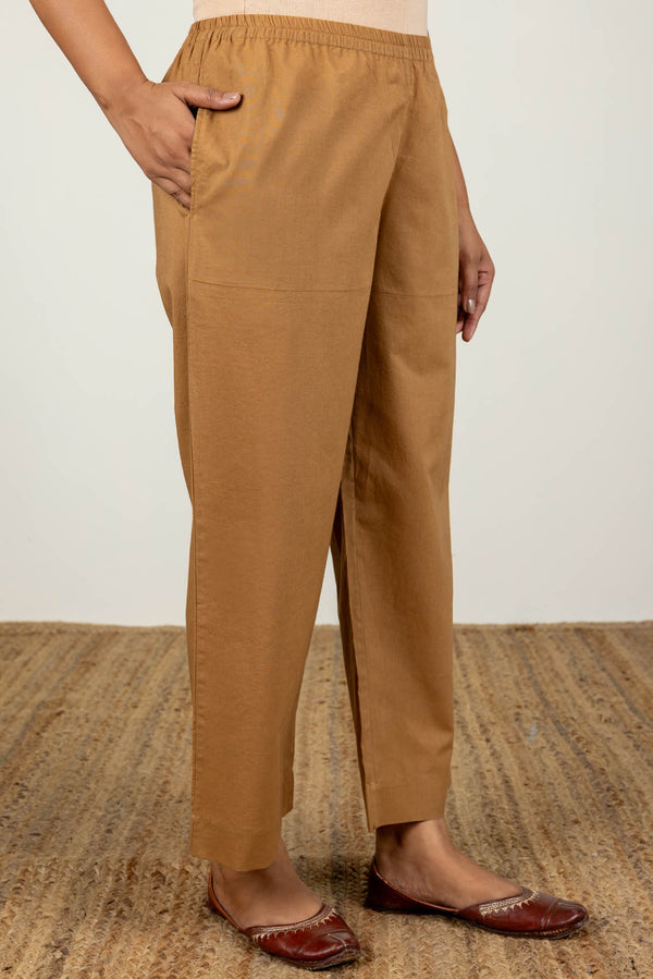 Brown Cambric Trousers
