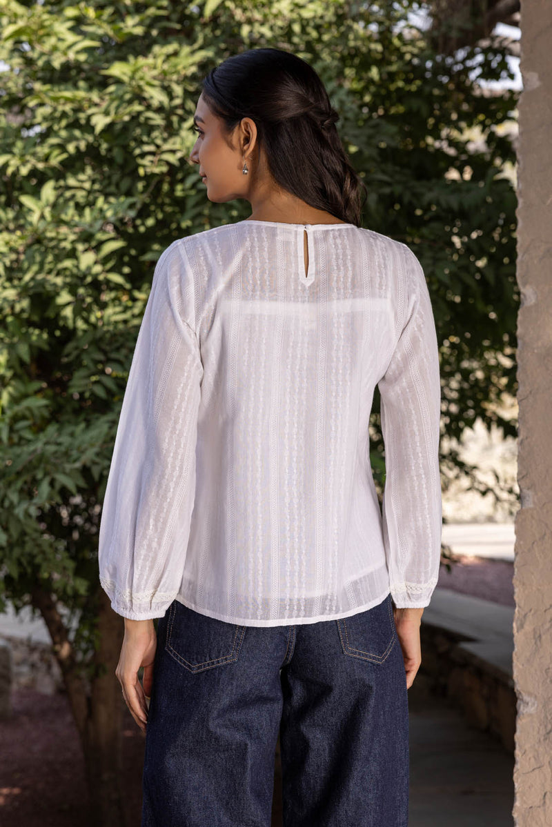 White Lily Top