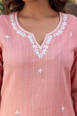 Pink Primrose Kurta