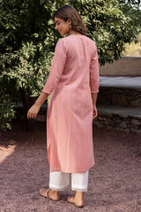 Pink Primrose Kurta