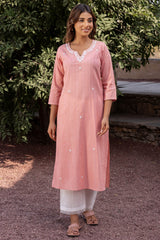 Pink Primrose Kurta