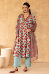 Sunflower Flowy Sage Kurta