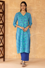 Sunflower Straight Green Kurta