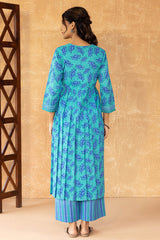 Sunflower Flowy Green Kurta